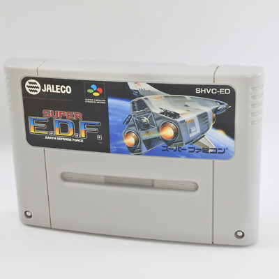 Super EDF Earth Defense Force E.D.F Super Famicom Nintendo 0377 sf