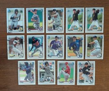 2020 Bowman Chrome Prospect 1st Bowman Daniel Lynch Ian Anderson Xavier Edwards