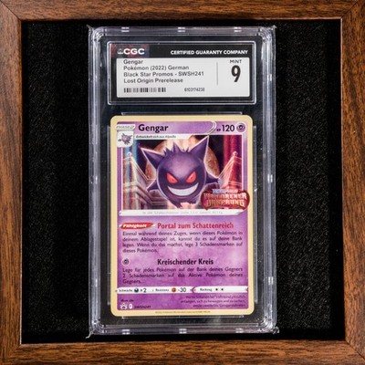 Pokemon Karte Gengar SWSH 241 | Slab | NO PSA | NM | Full Art | CGC 9