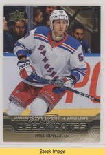 2023-24 Upper Deck Series 1 Debut Dates Gold Will Cuylle #DD-4 READ 0t5j