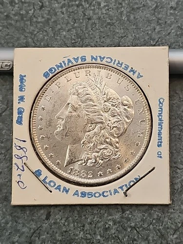 1882 O US Morgan Silver Dollar $1 - BU