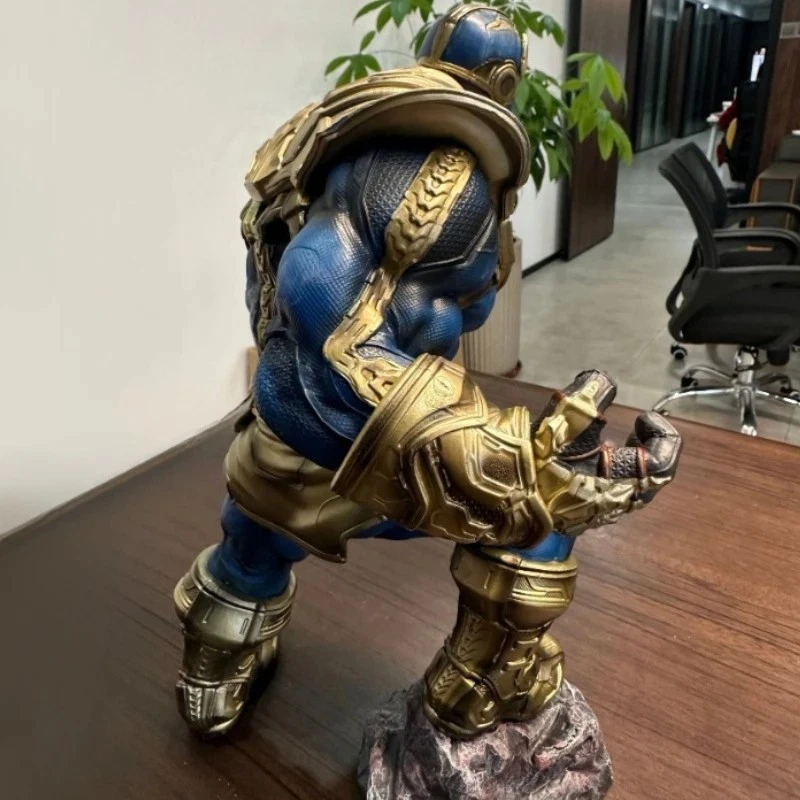Thanos 36 厘米 PVC 雕像漫威复仇者可动人偶收藏品家居装饰 — 第 3/4 张图片