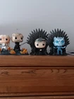 Game Of Thrones Funko Pop Lot Night King, Cersei, Daenerys, and Jorah, Cersei