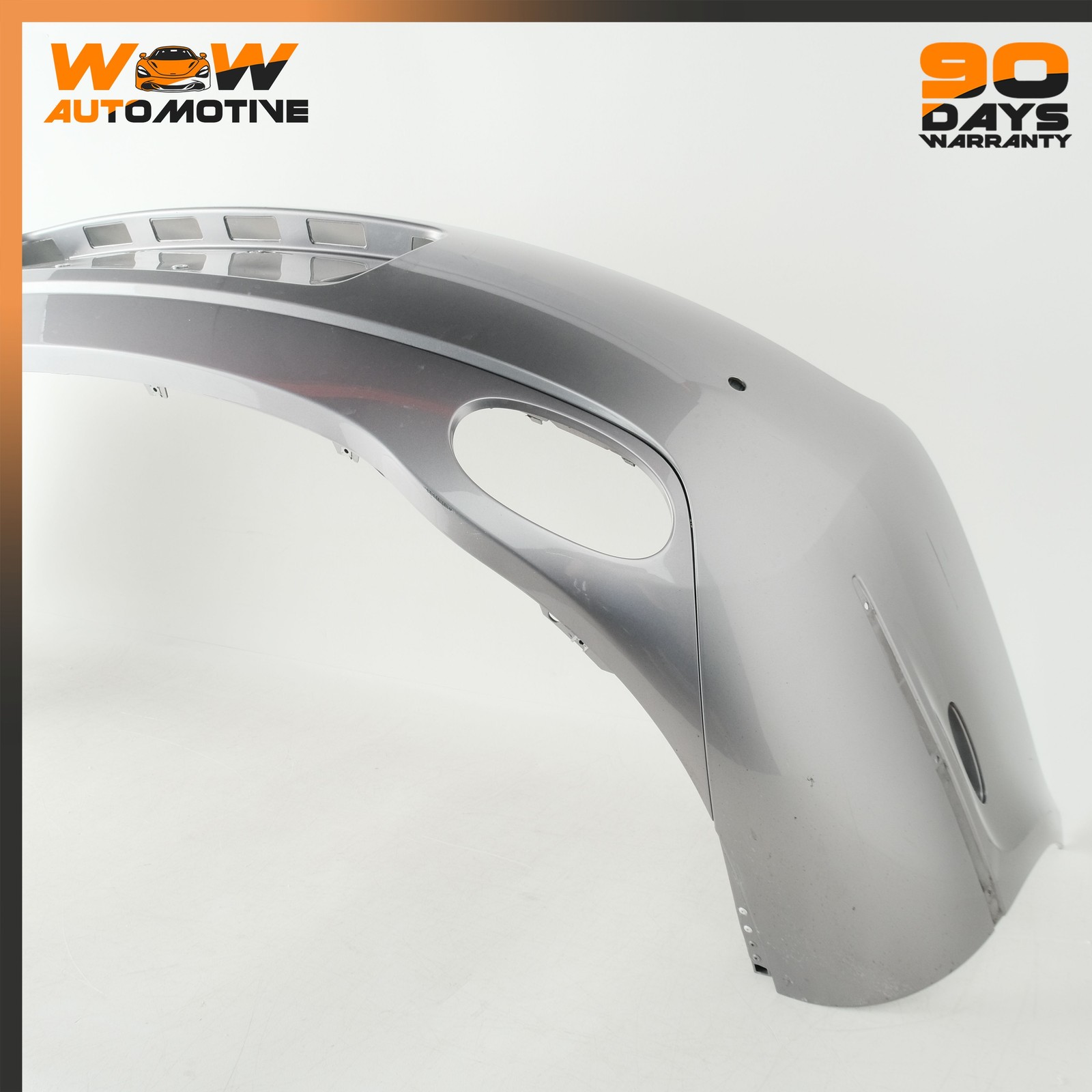 04-11 BENTLEY CONTINENTAL GTC REAR BUMPER COVER SILVER TEMPEST METALLIC 7P OEM