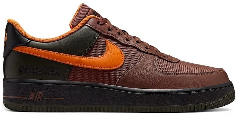 Nike Air Force 1 GORE-TEX Low Black Cargo Khaki for Sale