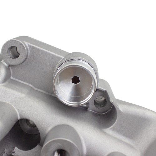 Cooler Aluminum Filter Housing Oil Audi Passat TTRS 2.5L Rabbit Jetta Golf & - Picture 5 of 6