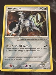 Arceus AR9 Holo Rare Platinum 2009