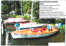 Segelboot Ixylon, sehr guter Zustand, Winterlager  Garage, mit Zubeh&ouml;r .