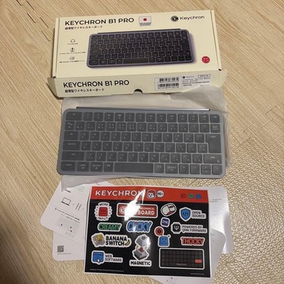 Keychron Keyboard B1 Pro JP Wireless Gray JIS Layout Unused