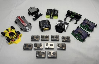 Hexbug Battlebots Lot of 9 Battlebots and 10 Controllers - Untested