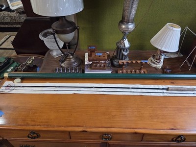 Vintage R.L.Winston IM6 9' 6'' 2pc Fly Rod #31321 Zebra