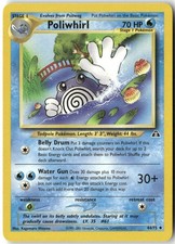 Poliwhirl 44/75 Uncommon Neo Discovery Pokemon Unlimited Heavily Played on eBay