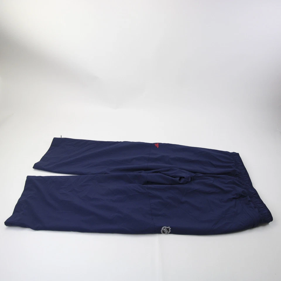 Pantalones deportivos New York Rangers Fanatics NHL Pro Authentics para hombre azul marino usados Foto 2 de 4