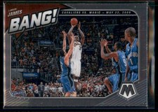 2020-21 Panini Mosaic LeBron James Bang! #11 Cleveland Cavaliers