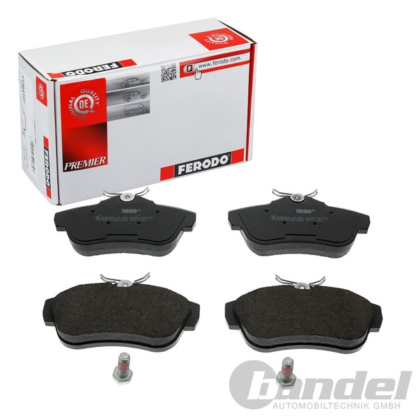 Ferodo ECO-FRICTION BremsbelÄGe Hinten Passend FüR CitroËN Jumpy Fiat Scudo Peug-image