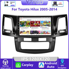 Android For Toyota Hilux 2005-2014 Car Carplay Radio Screen Stereo Video GPS BT