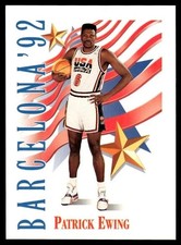 1991-92 Skybox #532 Patrick Ewing Team USA HOF NrMt Barcelona