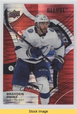 2021-22 Upper Deck Allure Red Rainbow Brayden Point #22 READ 8i3
