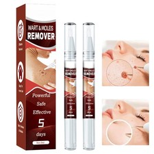 Skin Tag Wart Mole Remover Pens X2 Natural Removal Hand Body Neck Face Treatment