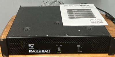 Electro-Voice EV PA2250T 2x250 watt professional power amplifier