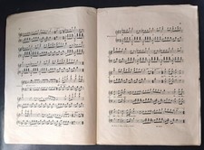 c1860s sheet Music The Prince of Wales`s Galop Henry Prince Concanen cover