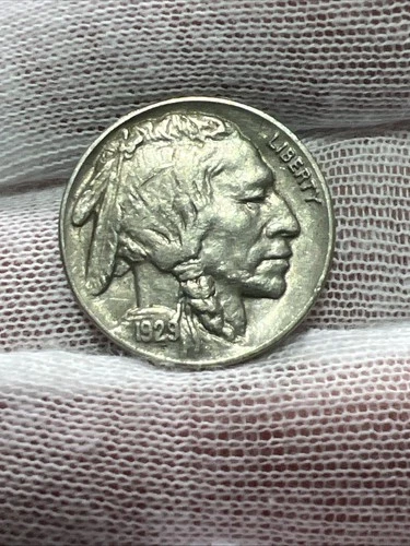 1929 S Full Horn AU High Grade Buffalo Nickel - Better Date US Coin!