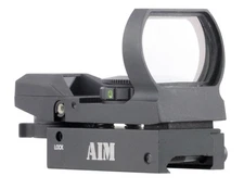 Aim Sports RT4WF1 Reflex Sight Warfare Edition Matte Black 1x 24mm x 34mm Red/Gr