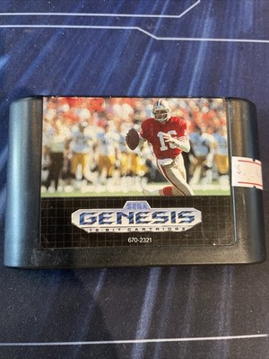NFL Sports Talk Football '93 Starring Joe Montana (Sega Genesis, 1992)