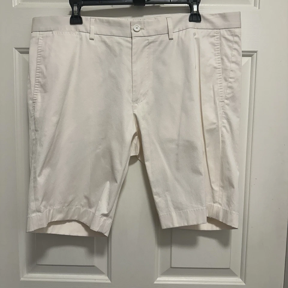 Dolce & Gabbana beige White Stretch cotton shorts Size 54