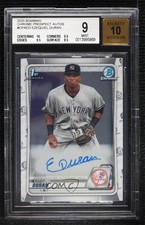 2020 Bowman Chrome Prospects Auto Ezequiel Duran #CPA-ED BGS 9 MINT Auto 9nn