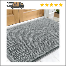 Dog Door Mat for Muddy Paws 30X20 Absorbs Moisture and Dirt Absorbent Non-Slip