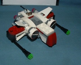 STAR WARS, ARC-170 STARFIGHTER MICROFIGHTERS SET 75072 - LEGO - 2015 - USED