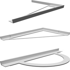 Bordo Coperchio Ricambio Acquario Juwel Rekord Primo 110 LED Compatibile