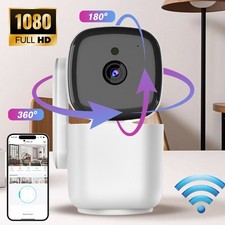 HD WiFi Smart Home Security Camera 360  PTZ Pet Baby Monitor Night Vision Audio