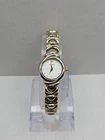 Vintage Pulsar by Seiko Womens Two Tone Bracelet Dress Watch Quartz New Battery