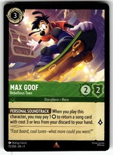 Max Goof - Chart Topper #230 Prices | Lorcana Fabled | Lorcana Cards