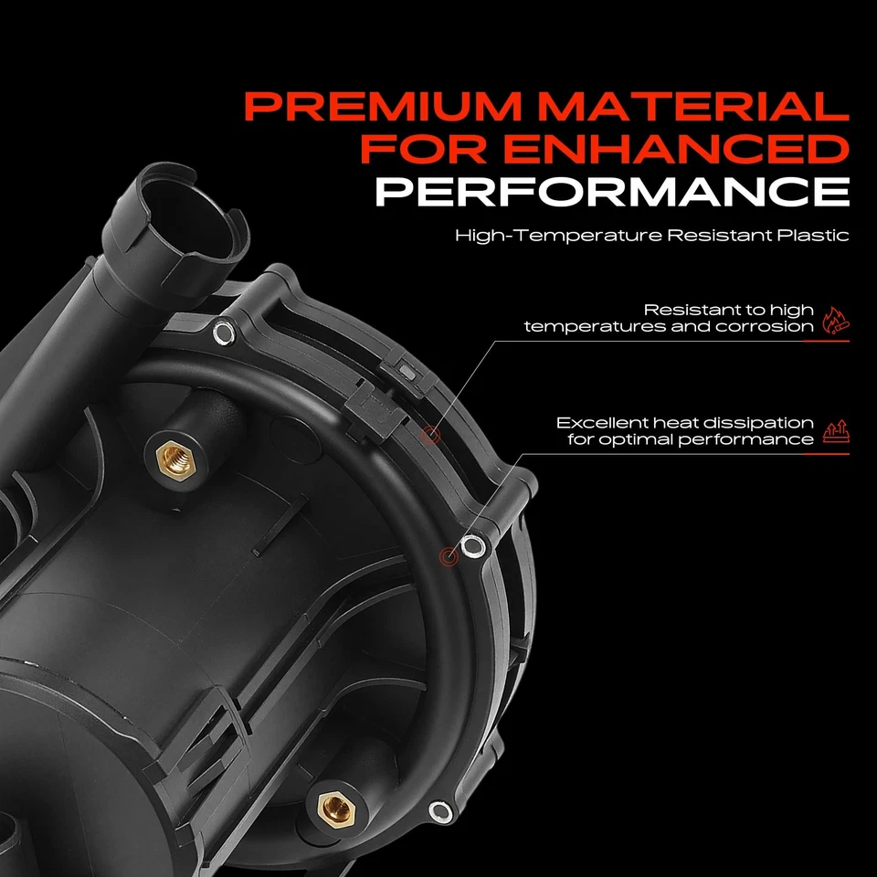 Bomba de inyección de aire secundaria con buje de montaje para BMW E53 X5 2000-2004 4,4 L 4,6 L Foto 3 de 4