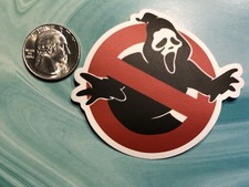 Scream Ghost Face Adult Humor Skateboard Laptop Guitar Sticker New