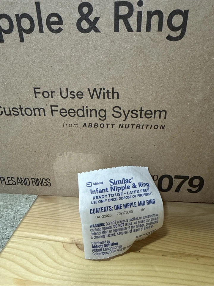 Pack Of 15 Similac Infant standard flow Disposable Nipples and Rings for RTF - Image 2 of 3