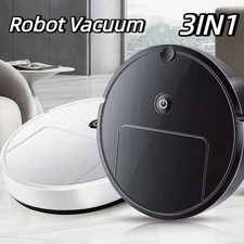3-in-1 Robot Vacuum Floor Cleaning Machine  For Hard Floors, Carpets, Pet Hair