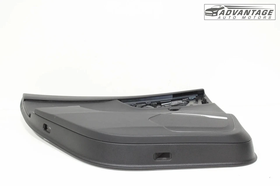 AUDI Q7 QUATTRO 2017-2018 4M TRASERO IZQUIERDO INTERIOR PANEL PUERTA EMBELLECEDOR CUBIERTA OEM Foto 3 de 4