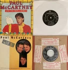 NICE LOT OF4 PAUL McCARTNEY / WINGS  7" RECORDS (ALL DIFFERENT RECORDS) VG/EX