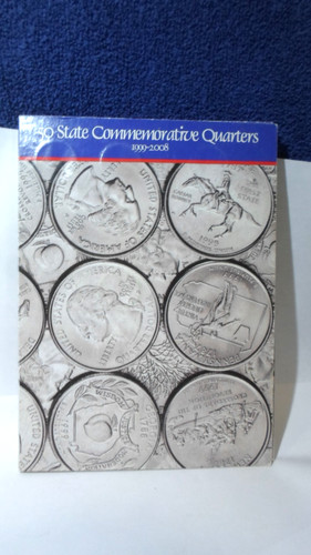 50 State Quarter BU 1999-2008 Collection in Coin Folder *Complete Set *