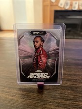 2025 Topps Chrome F1 Lewis Hamilton Speed Demons Refractor Scuderia Ferrari