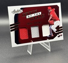 2021 Panini Absolute Raisel Iglesias - Tools of the Trade Swatch #TT3-RI Angels