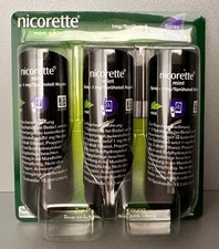 NICORETTE Mint Spray 1 mg/Spr&uuml;hsto&szlig;  3St. NEU  PZN 20224084 AICP