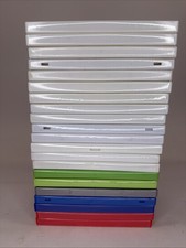 Lot 21 Empty Standard Size DVD Replacement Cases 13 White 2 double , 7 Colored