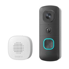 EVO Video Doorbell: HD Video, Wired or Wire-Free, 140  Head-to-Toe View, Adva...