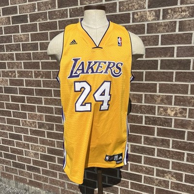 Los Angeles Lakers Kobe Bryant #24 Yellow Gold 1st Gen Swingman