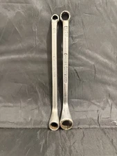 Vintage Spinney Ring Spanner’s/Wrench x2  3/8 -7/16 & 1/2-9/16-Germany & British